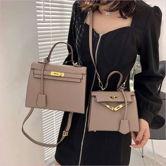 Colorful Solid Pu Kelly Small Bag for a Chic Crossbody Look - Pleasures and Sins