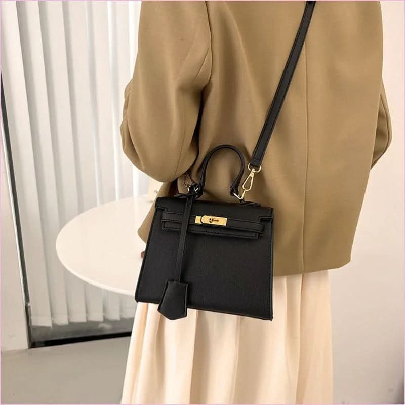 Colorful Solid Pu Kelly Small Bag for a Chic Crossbody Look - Pleasures and Sins