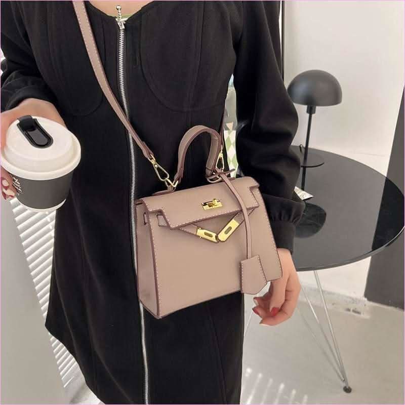 Colorful Solid Pu Kelly Small Bag for a Chic Crossbody Look - Pleasures and Sins