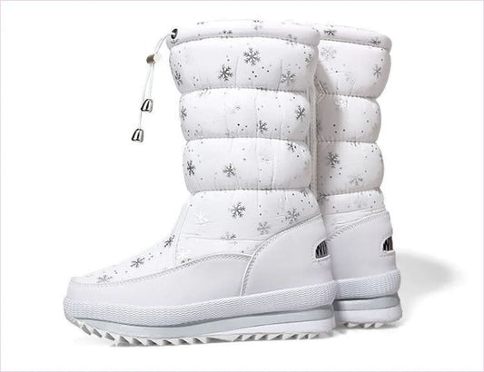 Cozy Thermal Multicolor Padded Snow Boots for Winter Adventures - Pleasures and Sins