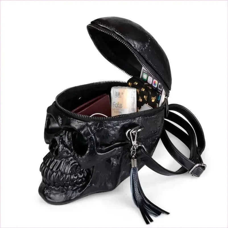 Creative Skull Shape Shoulder Messenger Bag for Edgy Fashion - Pleasures and Sins
