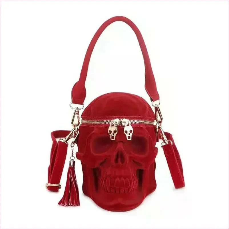 Creative Skull Shape Shoulder Messenger Bag for Edgy Fashion - Pleasures and Sins