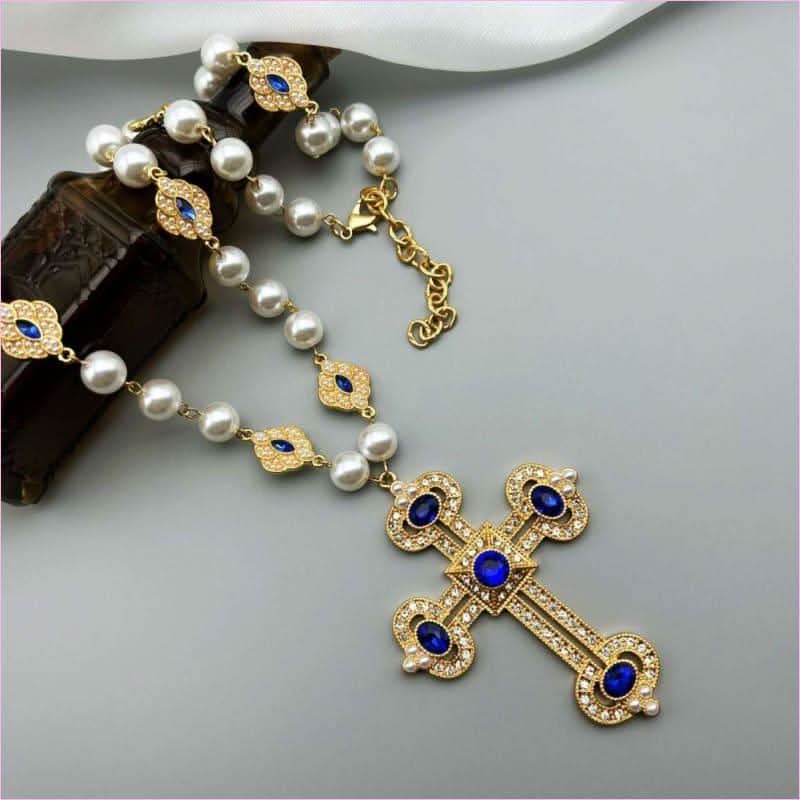 Crowned Pearl Necklace an Avant-garde Piece Marries Raw Power and Elegance - Pleasures and Sins