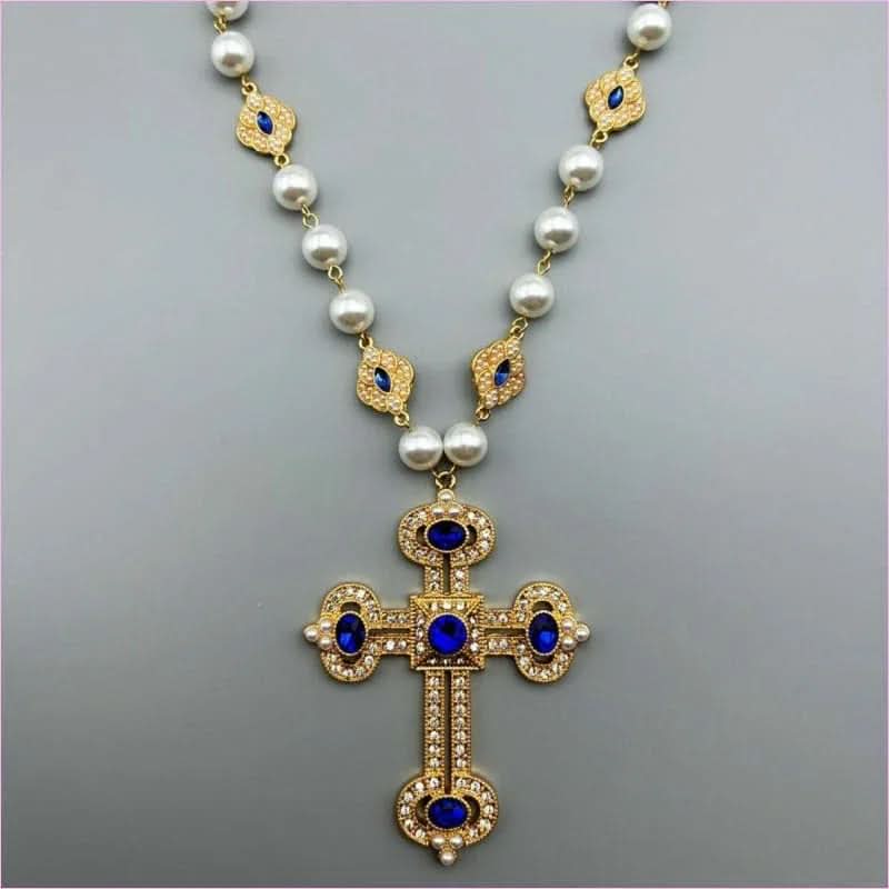 Crowned Pearl Necklace an Avant-garde Piece Marries Raw Power and Elegance - Pleasures and Sins
