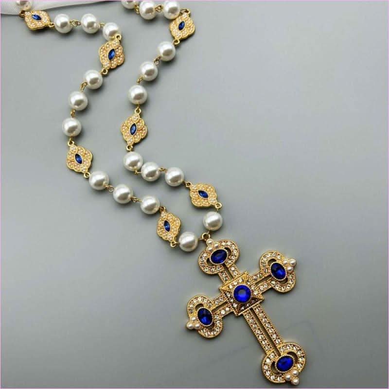 Crowned Pearl Necklace an Avant-garde Piece Marries Raw Power and Elegance - Pleasures and Sins