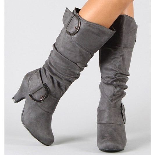 Fashion Brushed Velvet Spring And Autumn Women's Boots Boots Pleasures and Sins