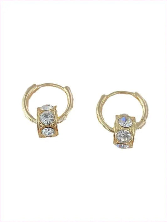 Exquisitely Crafted Diamond Hoop Earrings for Versatile Style - Pleasures and Sins