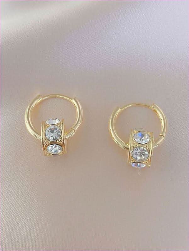 Exquisitely Crafted Diamond Hoop Earrings for Versatile Style - Pleasures and Sins