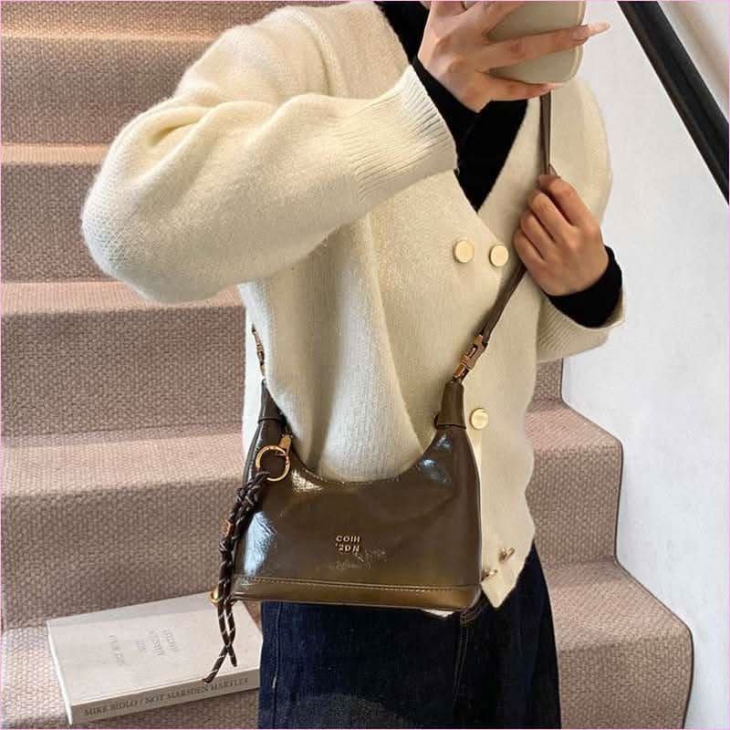 Faux Leather Commuter Crossbody Modern Bag for Everyday Style - Pleasures and Sins