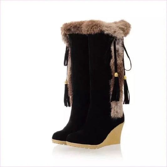 Faux Suede Wedge Boots for Ultimate Style and Comfort this Season - Pleasures and Sins