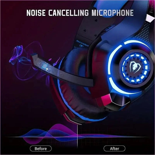 Futuristic Rgb Earphones with Noise-cancelling Mic for Gaming - Pleasures and Sins