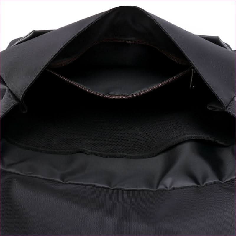 Haute Luxe Mens Shoulder Bag for Large Capacity Style - Pleasures and Sins