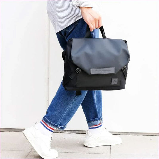 Haute Luxe Mens Shoulder Bag for Large Capacity Style - Pleasures and Sins