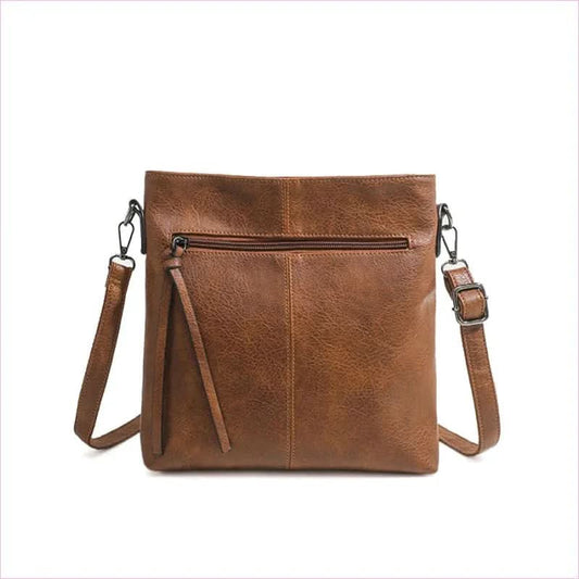 High-end Textured Artificial Leather Retro Shoulder Bag - Pleasures and Sins