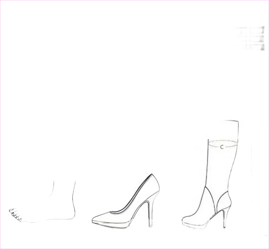 Hot Pink Studded Platform Heel Sandals with Metallic Accents - Pleasures and Sins