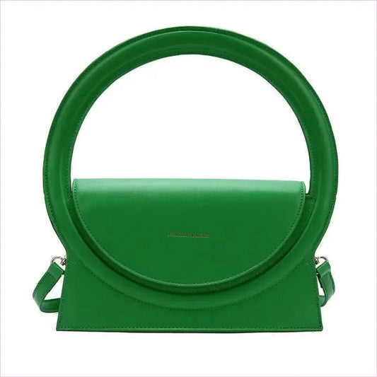 Ladies Circle Handle Designer Handbag Versatile Retro Shoulder Crossbody Bag - Pleasures and Sins