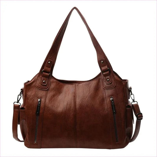 Ladies Multi Zip Shoulder Travel Messenger Bag for Effortless Style - Pleasures and Sins