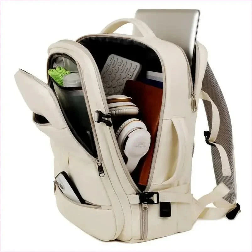 Large Capacity Backpack with Multiple Pockets for Business Travel - Pleasures and Sins