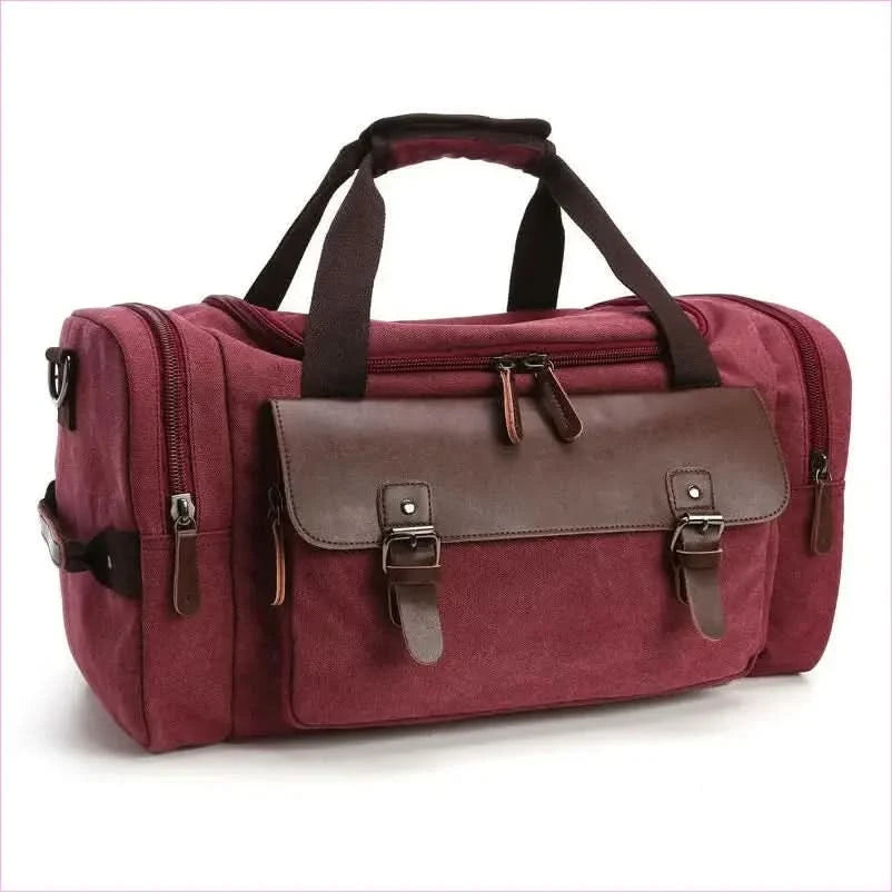 Large Capacity Vintage Style Casual Travel Bag - Pleasures and Sins