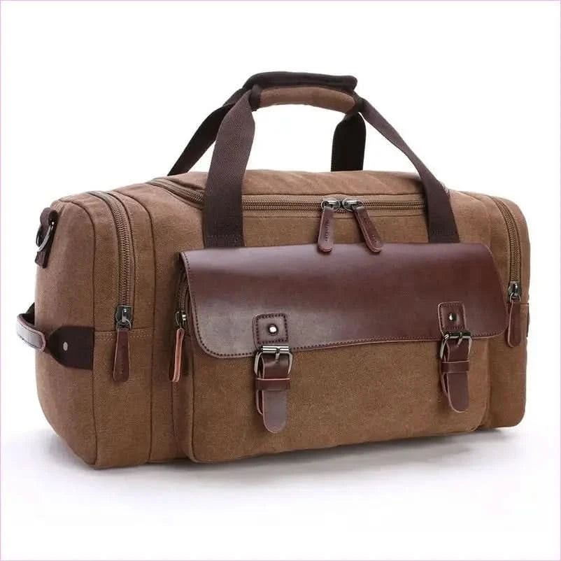Large Capacity Vintage Style Casual Travel Bag - Pleasures and Sins