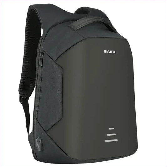Men's Anti-theft Laptop Backpack with Usb Charging Port - Pleasures and Sins
