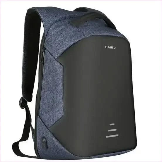 Men's Anti-theft Laptop Backpack with Usb Charging Port - Pleasures and Sins