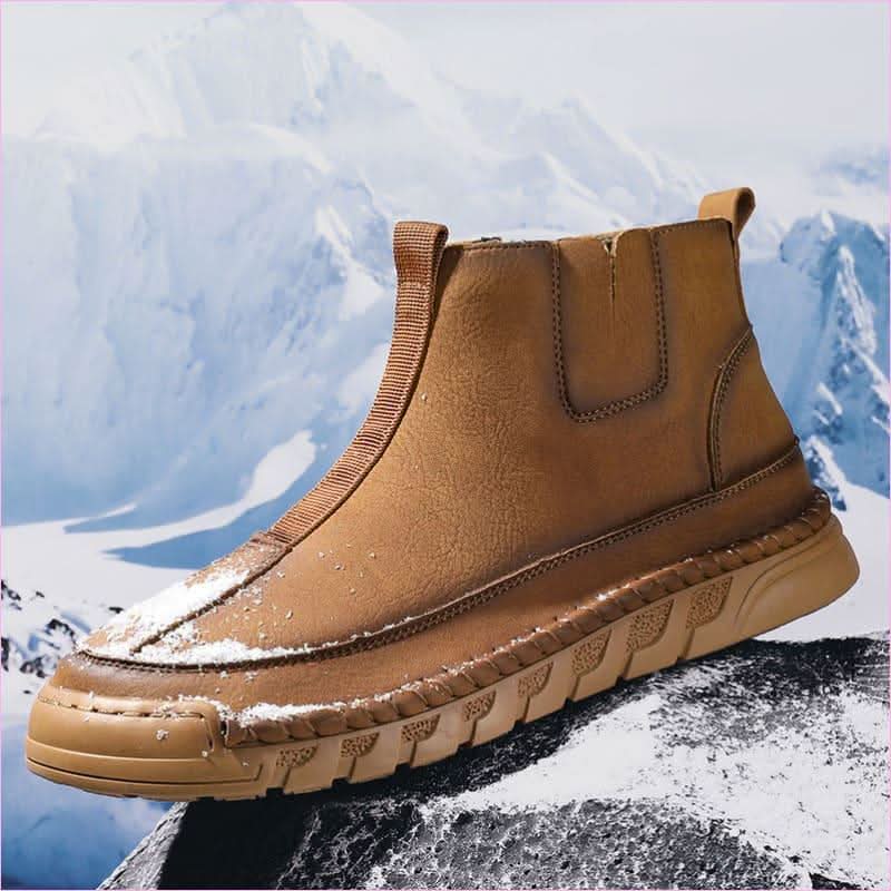 Men's Casual Round Toe High-top Winter Martin Boots - Pleasures and Sins
