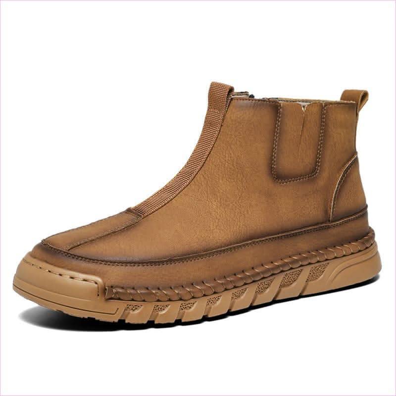 Men's Casual Round Toe High-top Winter Martin Boots - Pleasures and Sins