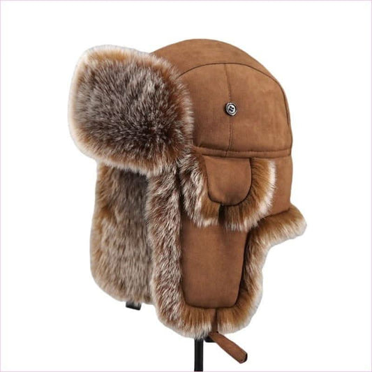 Men's Oversized Ear Protection and Cold-proof Winter Skiing Hat - Pleasures and Sins
