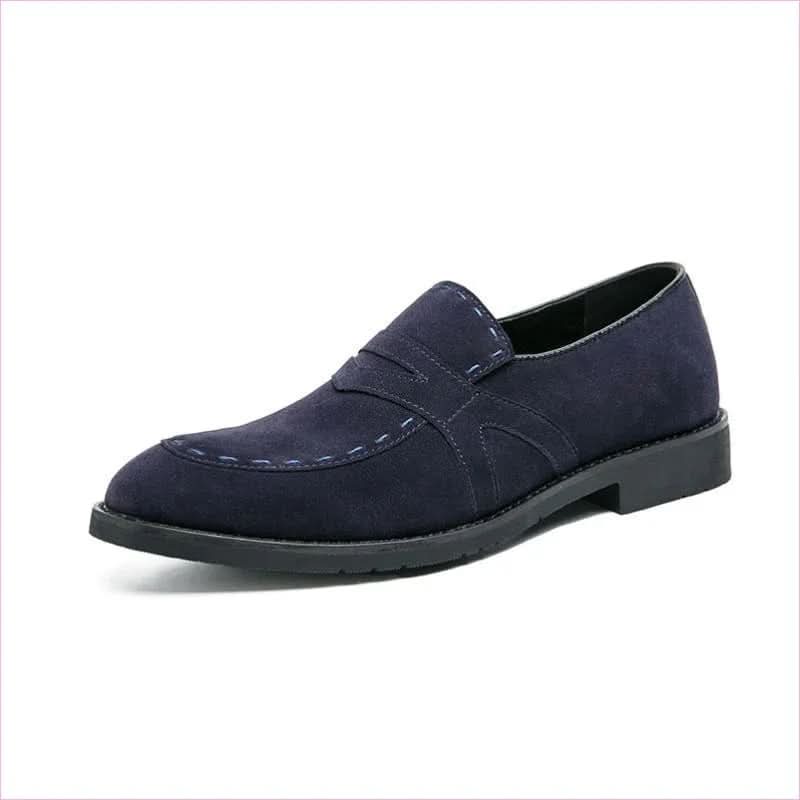 Men's Pointed Toe Casual Suede Moccasins for Everyday Style - Pleasures and Sins