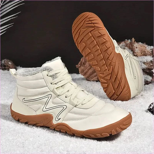 Men’s Warm Plush Sneaker Style Fur Lined Snow Boots with Gum Sole - Pleasures and Sins