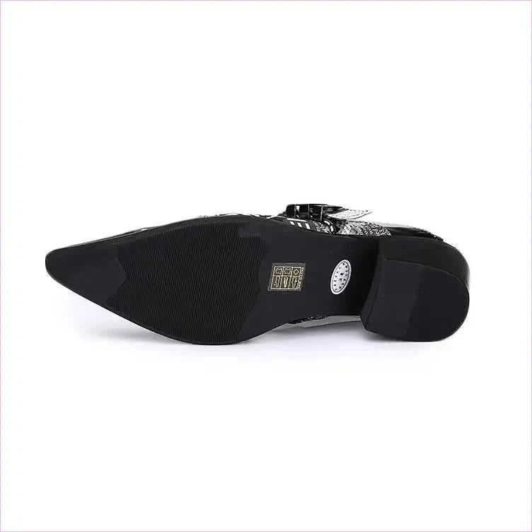 Michael Jackson Newspaper Print Leather Lace-up Buckle Shoes - Pleasures and Sins