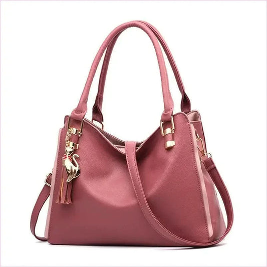 Navy Blue Fashionable Womens Large Capacity Handbag - Pleasures and Sins