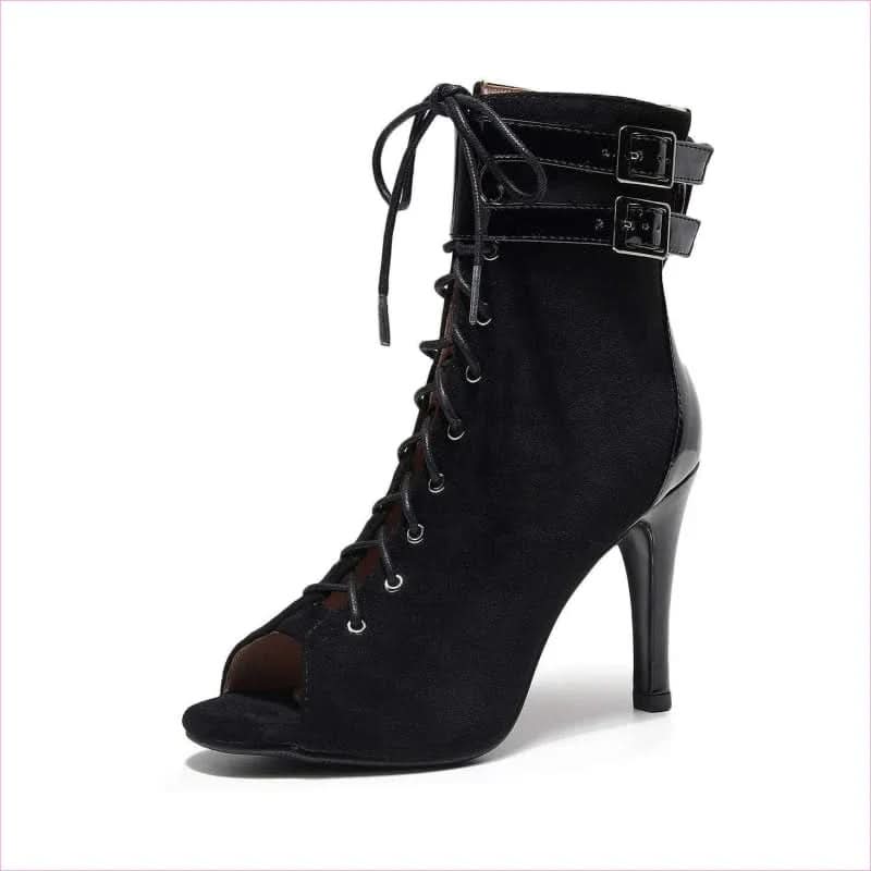 Pearlescent Multi Buckle Mesh High Heel Sandals for a Luxurious Look - Pleasures and Sins