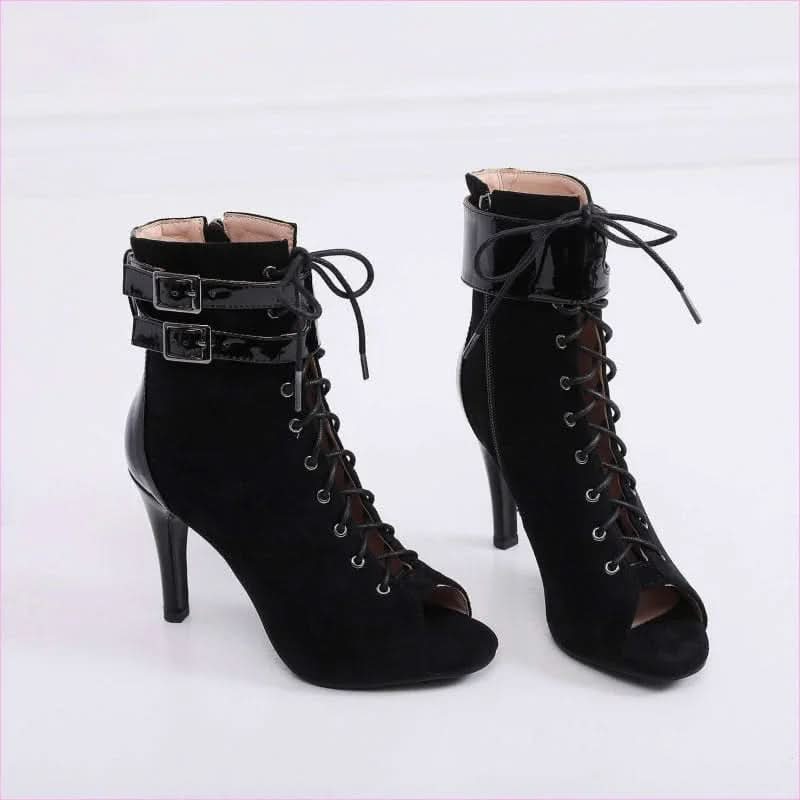 Pearlescent Multi Buckle Mesh High Heel Sandals for a Luxurious Look - Pleasures and Sins