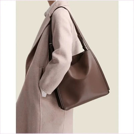 Premium Genuine Leather Commuter Bag for Women on the Move - Pleasures and Sins