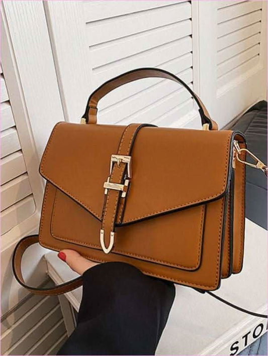 Retro Shoulder Handbag Crossbody Small Square All Match Vintage Style - Pleasures and Sins