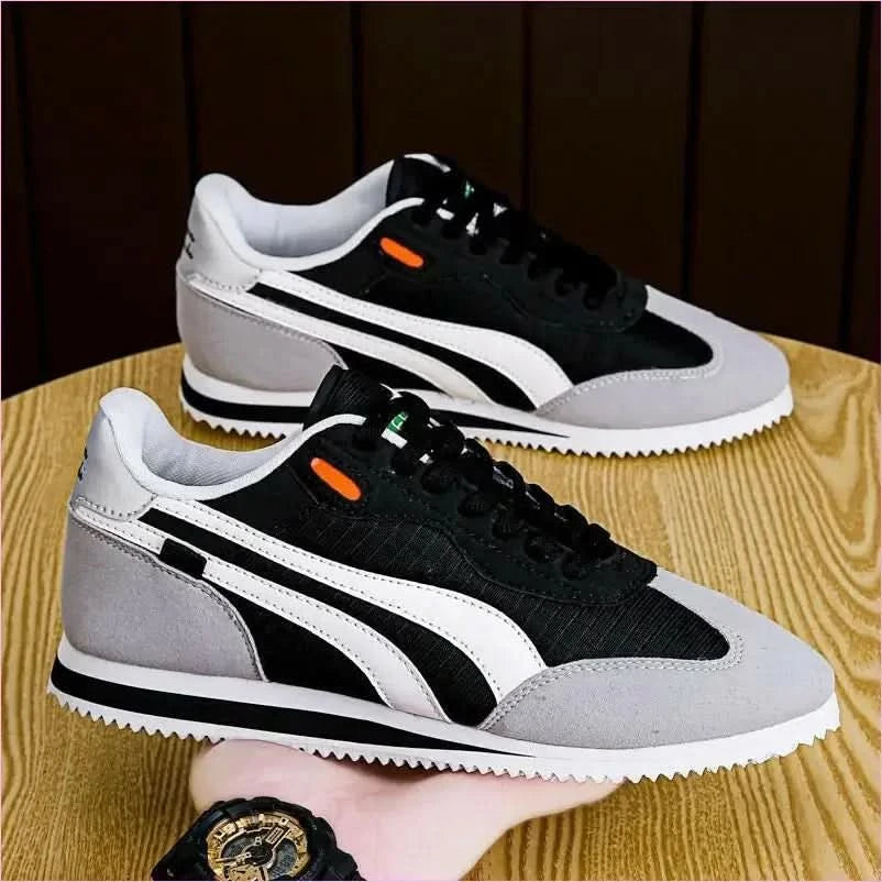 Retro Style Mens Board Shoes with Anti Slip Soft Sole - Pleasures and Sins