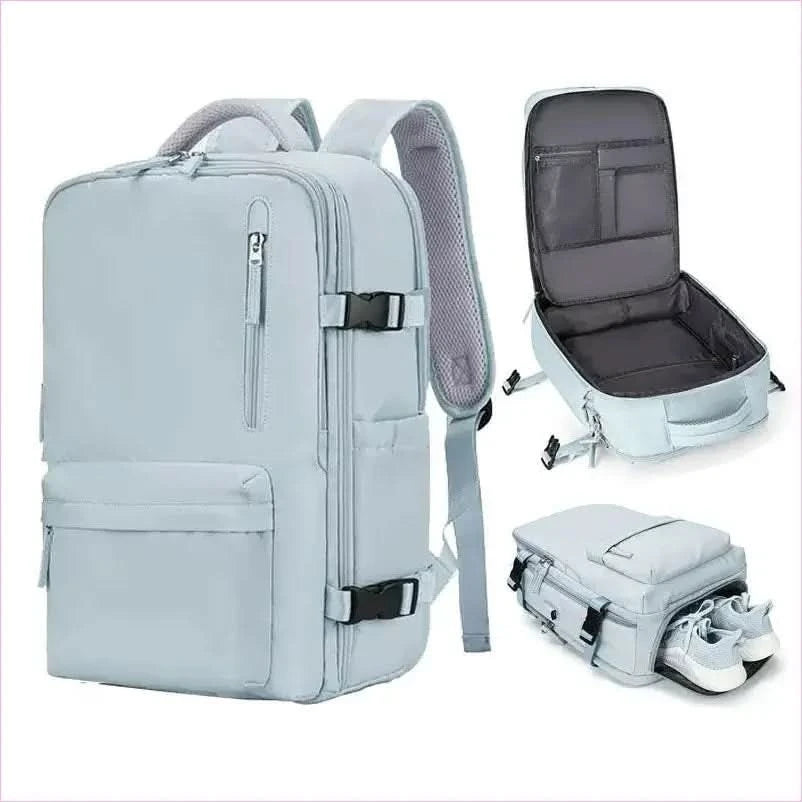Sage Green Large Capacity Luggage Backpack for Travel - Pleasures and Sins