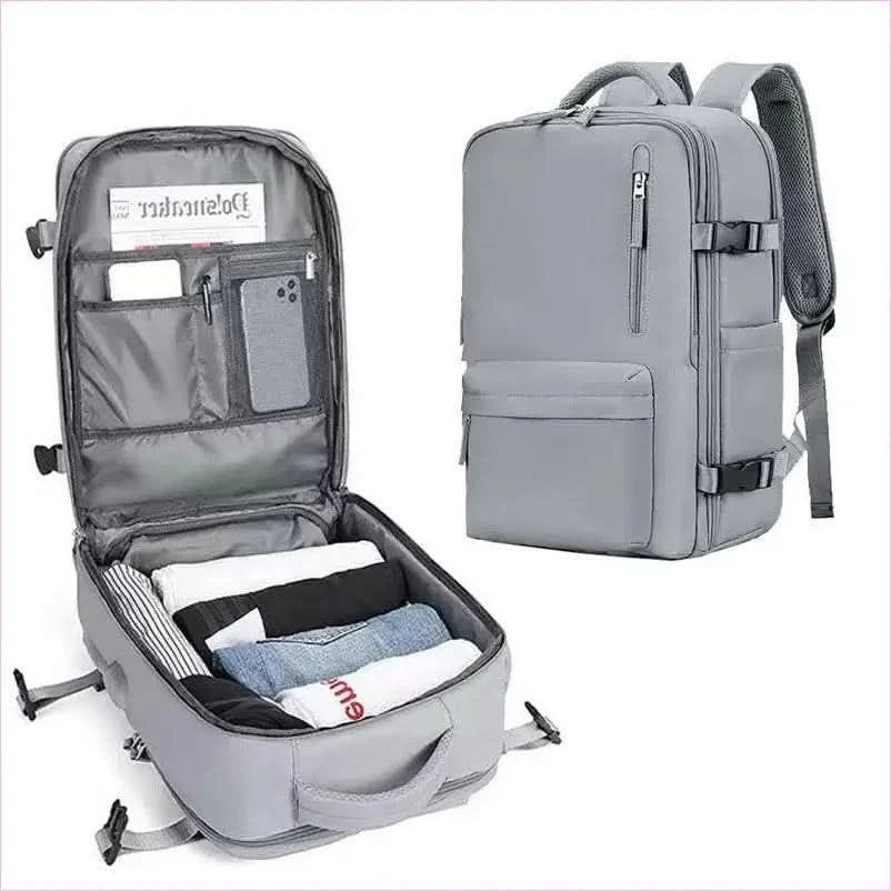 Sage Green Large Capacity Luggage Backpack for Travel - Pleasures and Sins