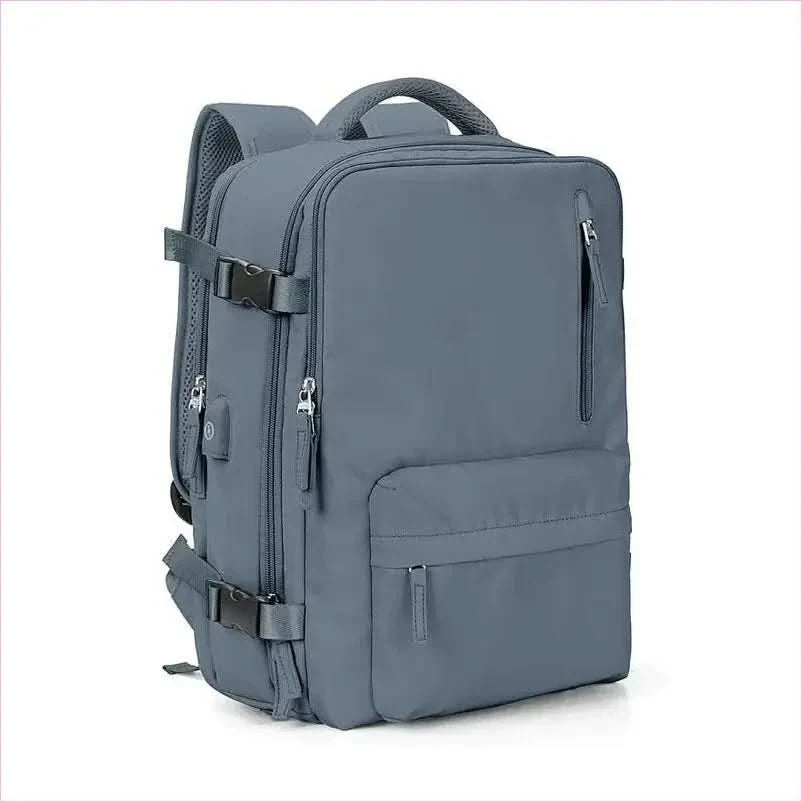 Sage Green Large Capacity Luggage Backpack for Travel - Pleasures and Sins