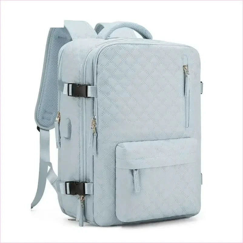 Sage Green Large Capacity Luggage Backpack for Travel - Pleasures and Sins
