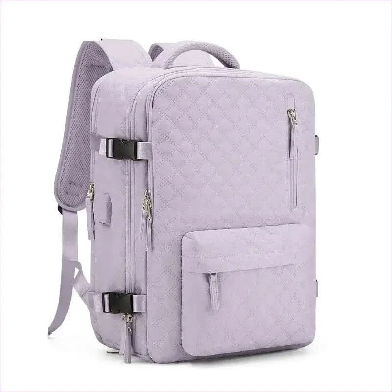 Sage Green Large Capacity Luggage Backpack for Travel - Pleasures and Sins