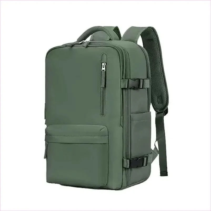 Sage Green Large Capacity Luggage Backpack for Travel - Pleasures and Sins