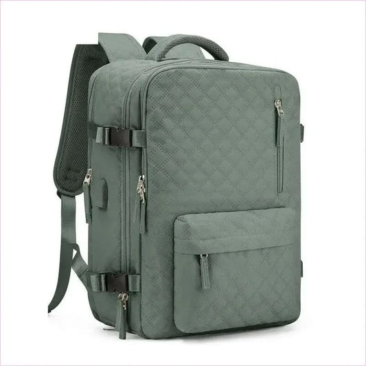 Sage Green Large Capacity Luggage Backpack for Travel - Pleasures and Sins