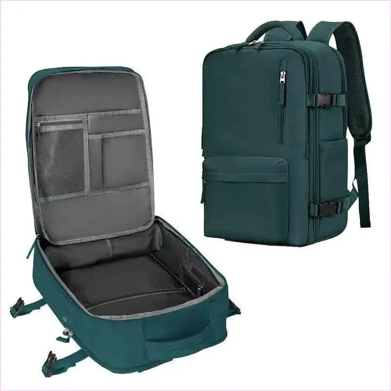 Sage Green Large Capacity Luggage Backpack for Travel - Pleasures and Sins