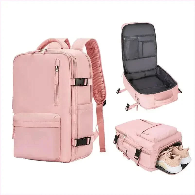 Sage Green Large Capacity Luggage Backpack for Travel - Pleasures and Sins