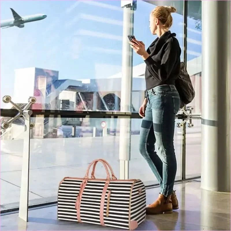Stylish Portable Foldable Suit Bag for Effortless Travel - Pleasures and Sins