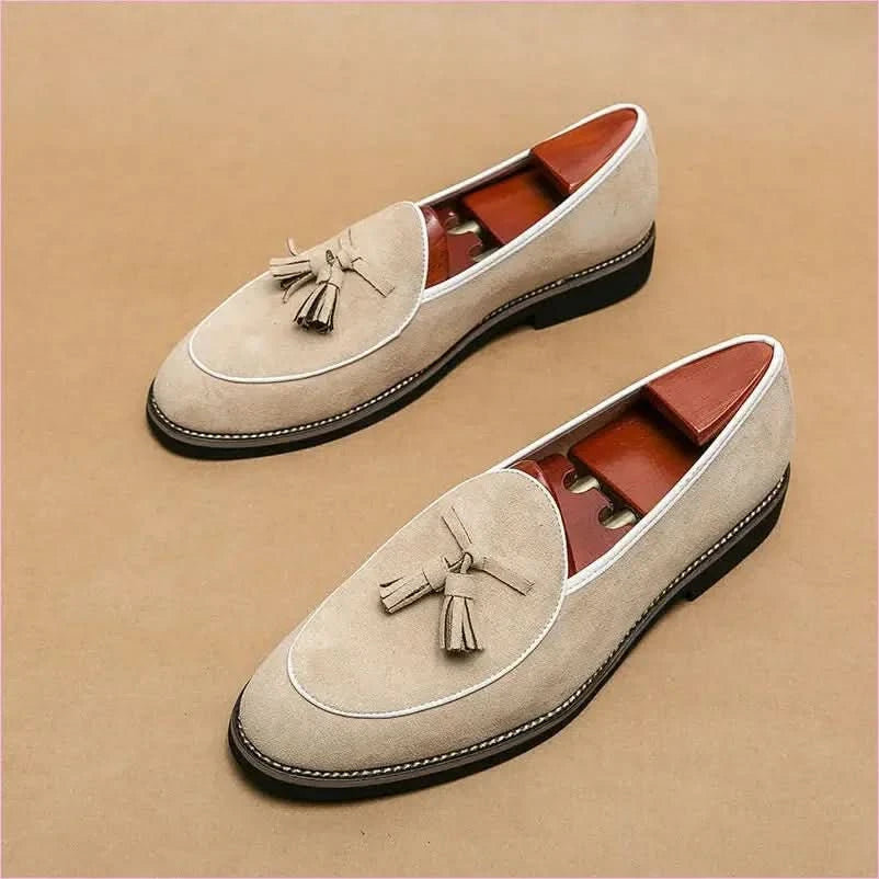 Suede Tassel Loafer for the Latest Mens Fashion Trend - Pleasures and Sins