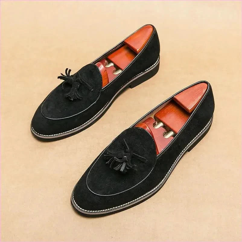 Suede Tassel Loafer for the Latest Mens Fashion Trend - Pleasures and Sins